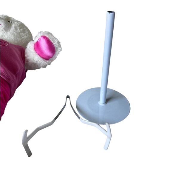 2011 Build-A-Bear Marie Aristocats‎ White Cat Harley Davidson Outfit Boots Plush - Picture 4 of 14